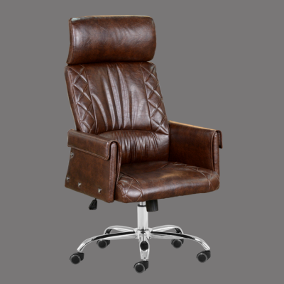 High back faux leather ergonomic office chair made in china