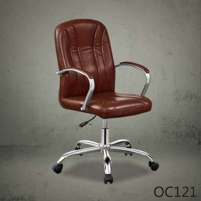 brown leather office desk chair cheap china design