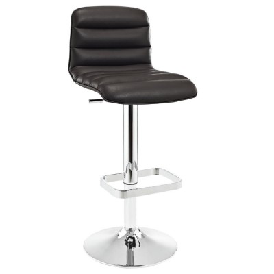 Wave Bar Stool, Brown