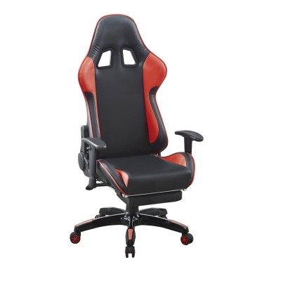 swivel lift gaming chair with footrest high back china modern design